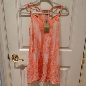 Language Los Angeles Embroidered Beach Dress